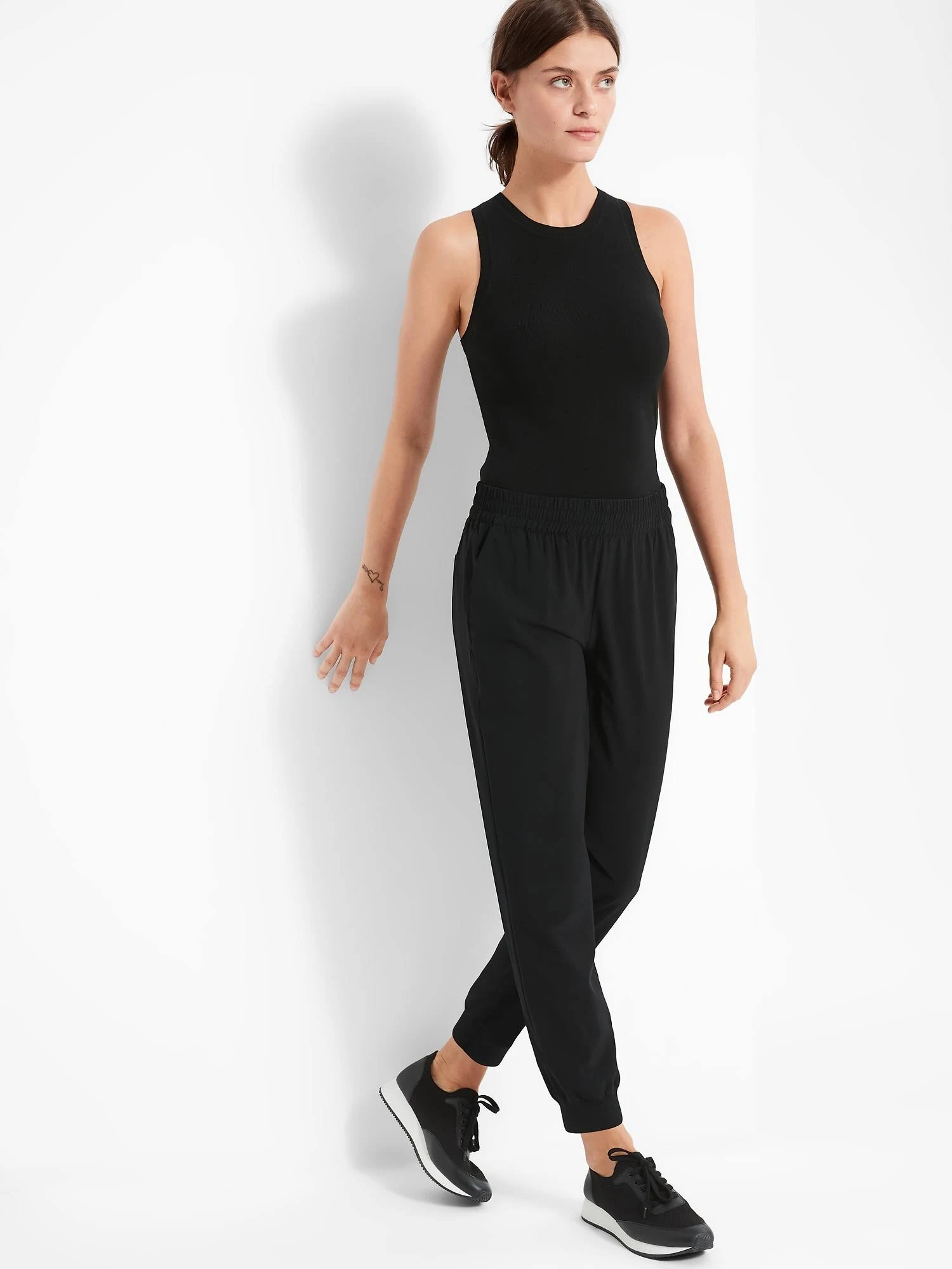 Banana Republic Women's Flyweight Jogger Black Size Xs