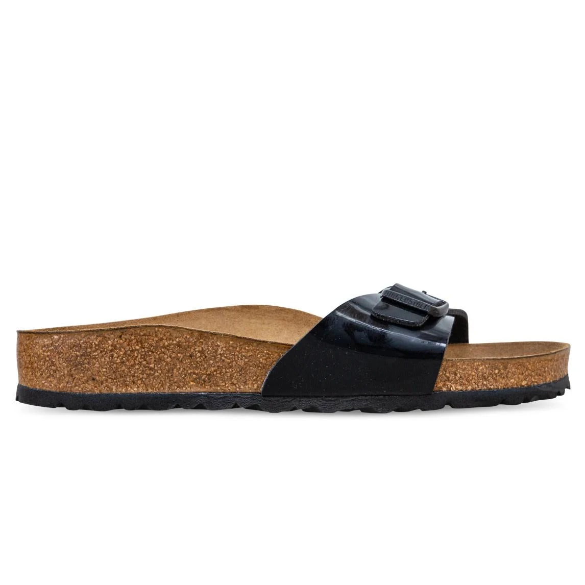 Birkenstock Madrid Birko-Flor Black Patent Sandals