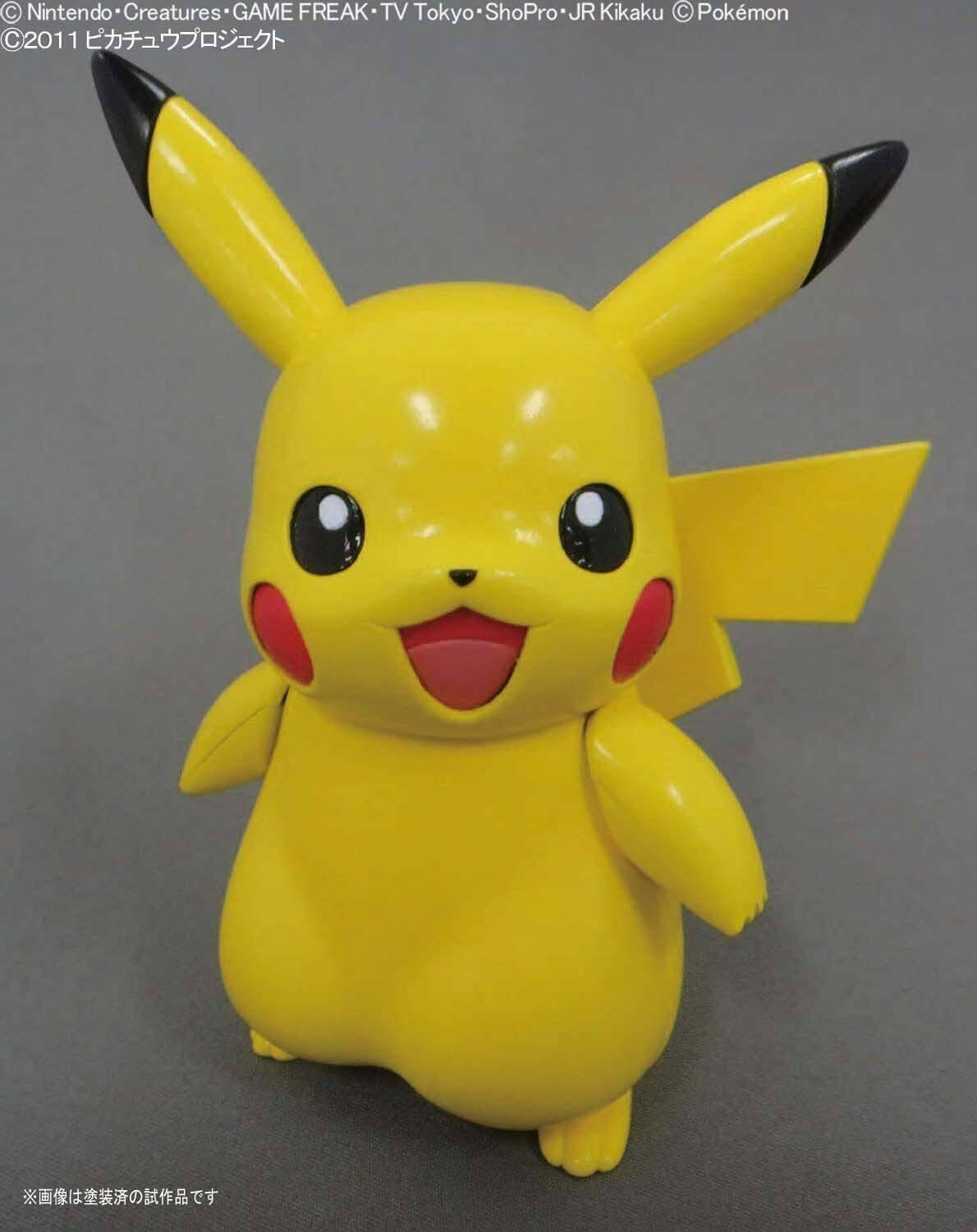 Bandai Pokemon Plamo 19 Select Series Collection Pikachu Figure Model