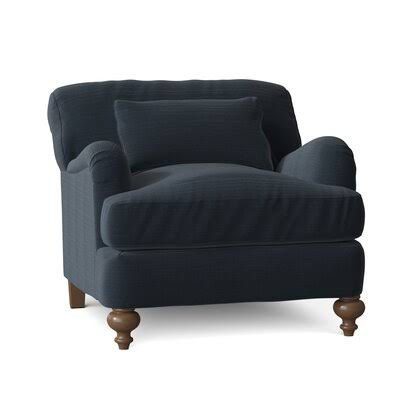 Wivenhoe 39x22 W Armchair Birch Lane Body Fabric: Turbo Navy