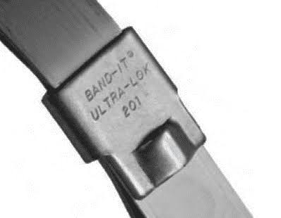 Band-It UL2709 Ultra-Lok Preformed Clamp - 201SS 1/4 Hard - 3/4x22 x .030
