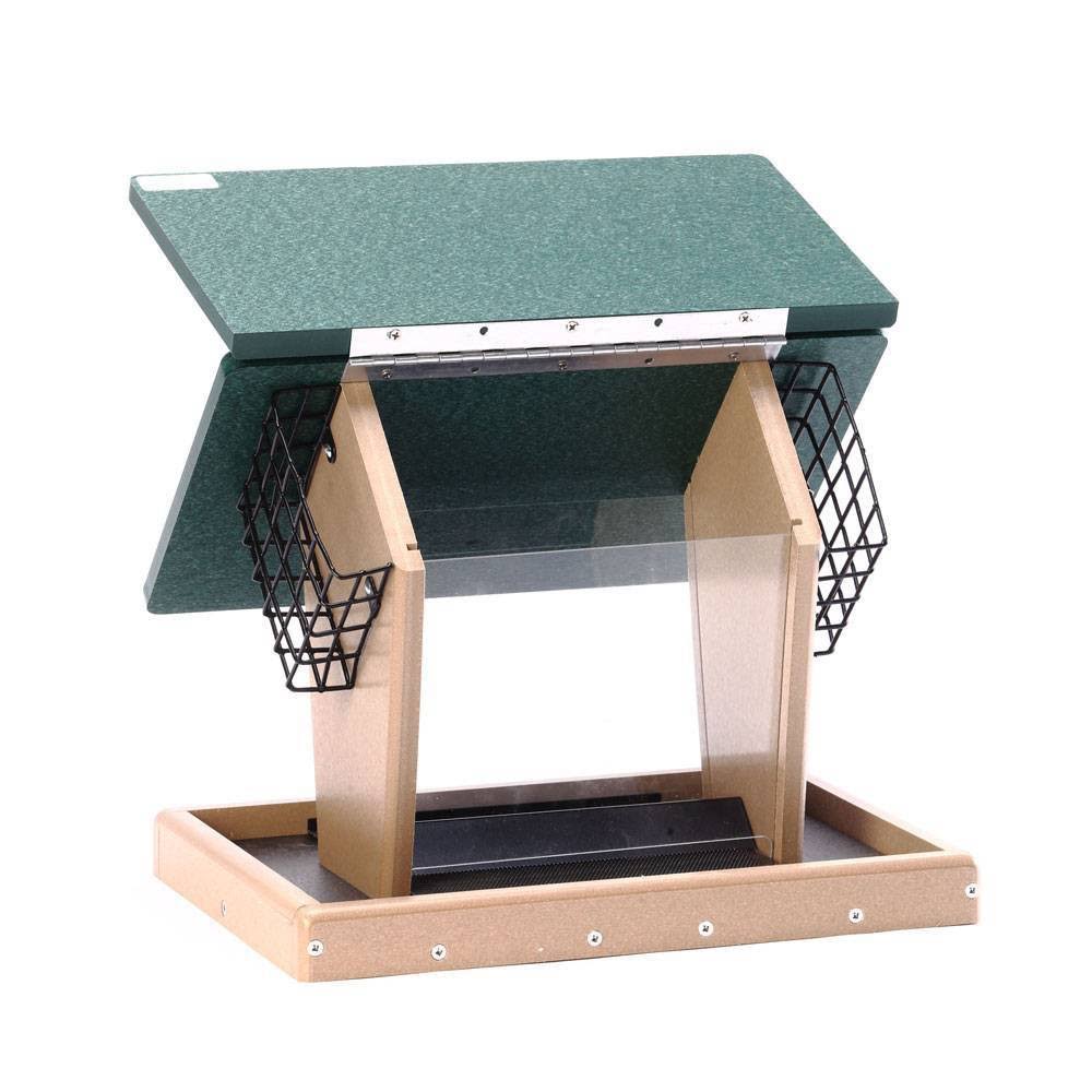 Birds Choice 7 Quart 2-Sided Recycled Suet Bird Feeder