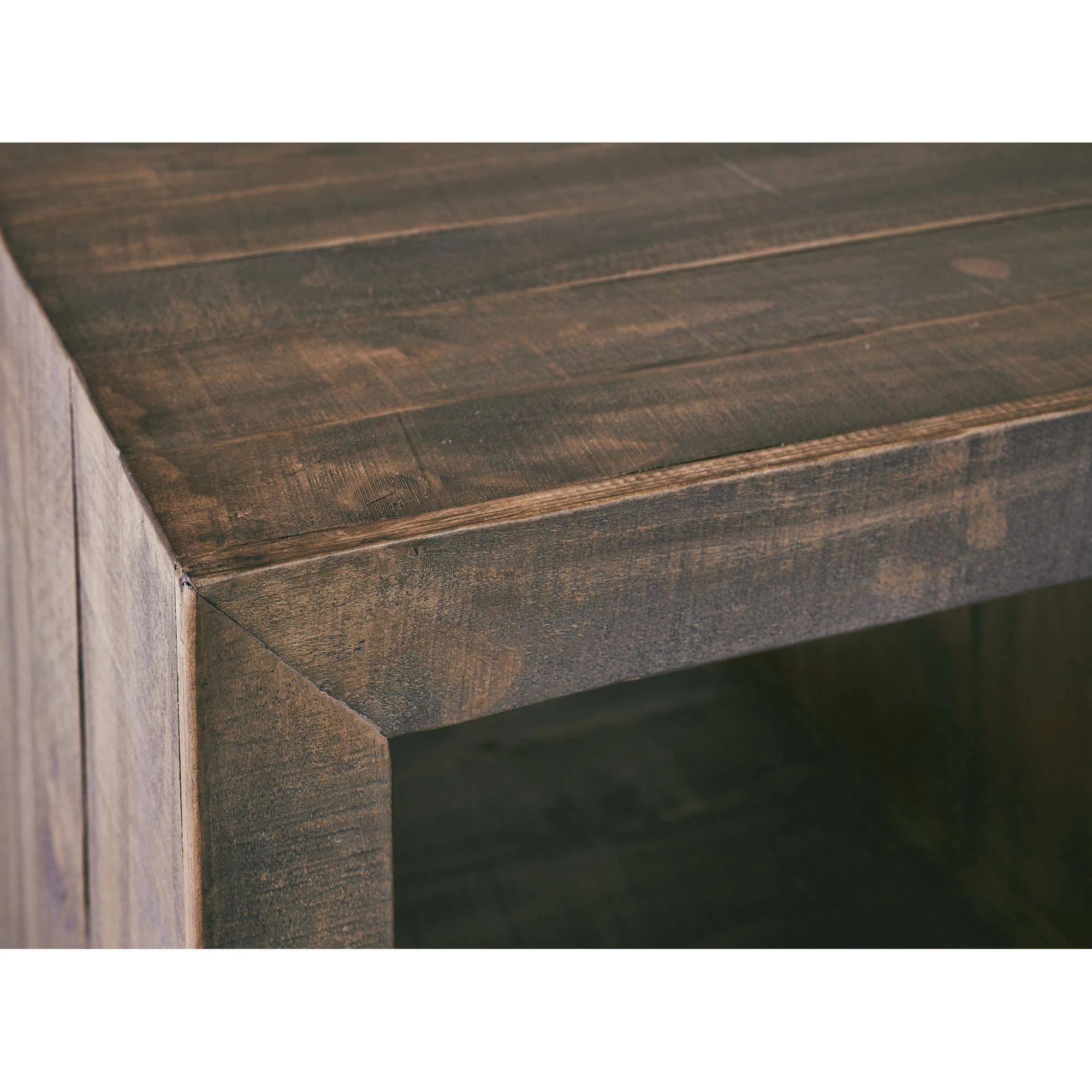 Picket House Furnishings - Jordan End Table in Latte - MAMO22ET