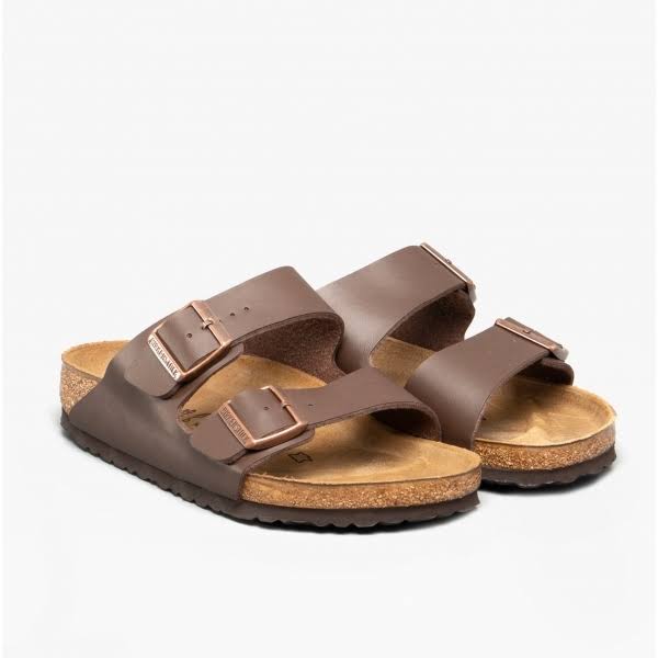 Birkenstock - Arizona Birko Flor - Dark Brown - UK 16 / EU 49
