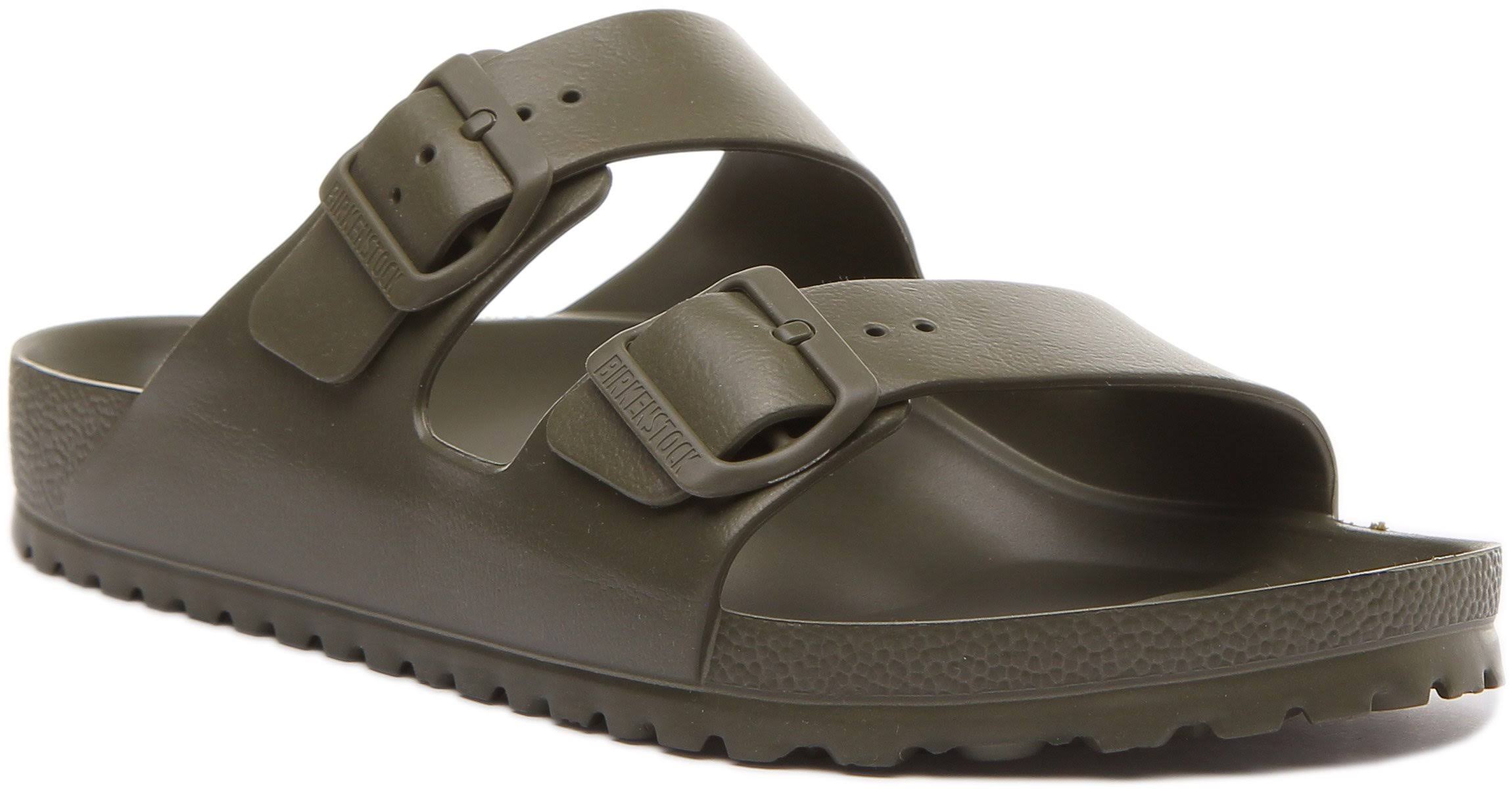 Birkenstock Arizona Eva Sandals Khaki
