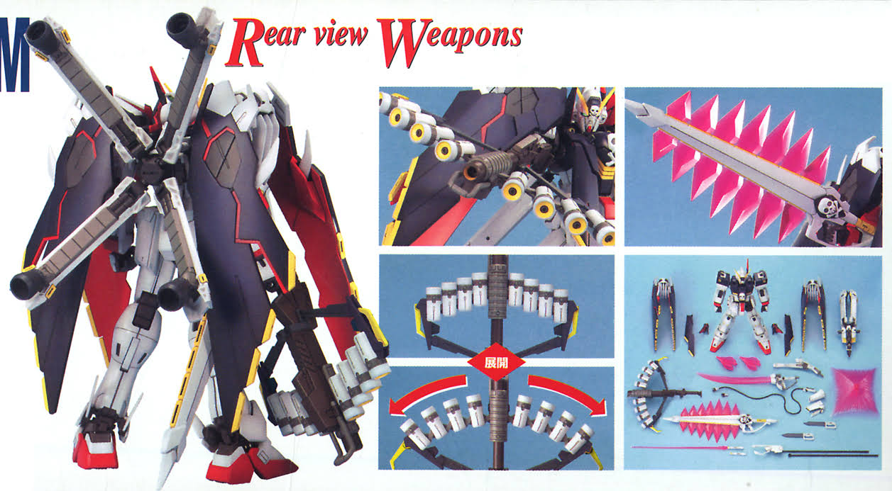 mg 1/100 Crossbone Gundam X-1 Full Cloth