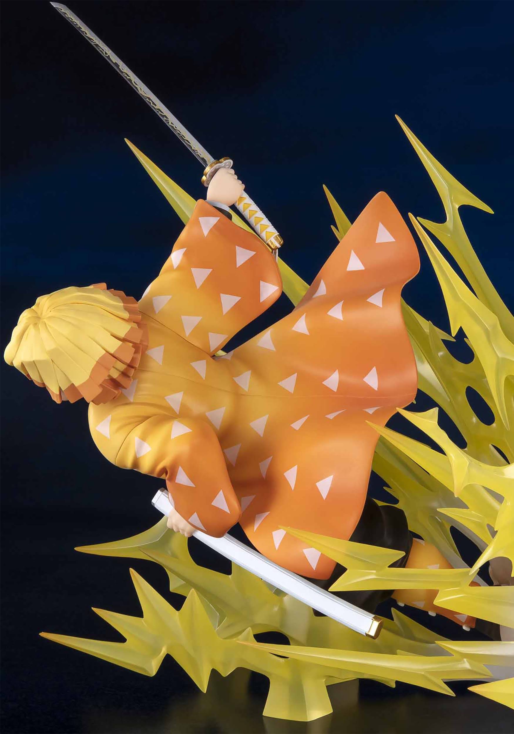 Demon Slayer Agatsuma Zenitsu Thunder Breathing Figuarts Zero Statue