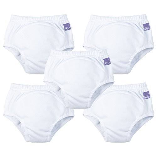 Bambino Mio, Potty Training Pants, White, 18-24 Months (5 Pack)