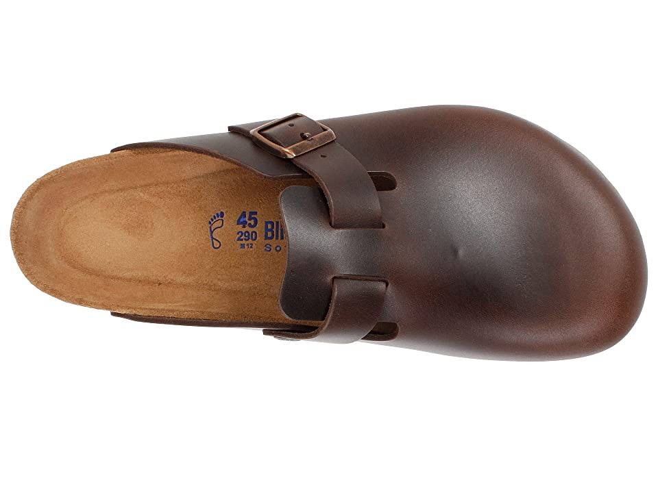 Birkenstock Boston Soft Footbed Clog - 44 - Brown Amalfi Leather