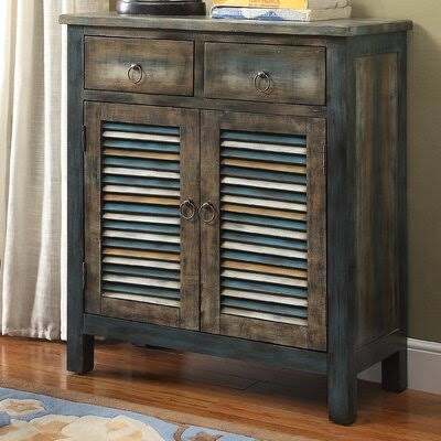 Faunsdale 2 Drawer Accent Cabinet