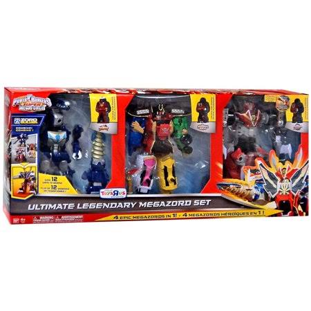 Power Rangers Super Megaforce Action Figure 3-Pack Ultimate Legendary Megazord [Dino Thunder, Super Megaforce & Rpm]