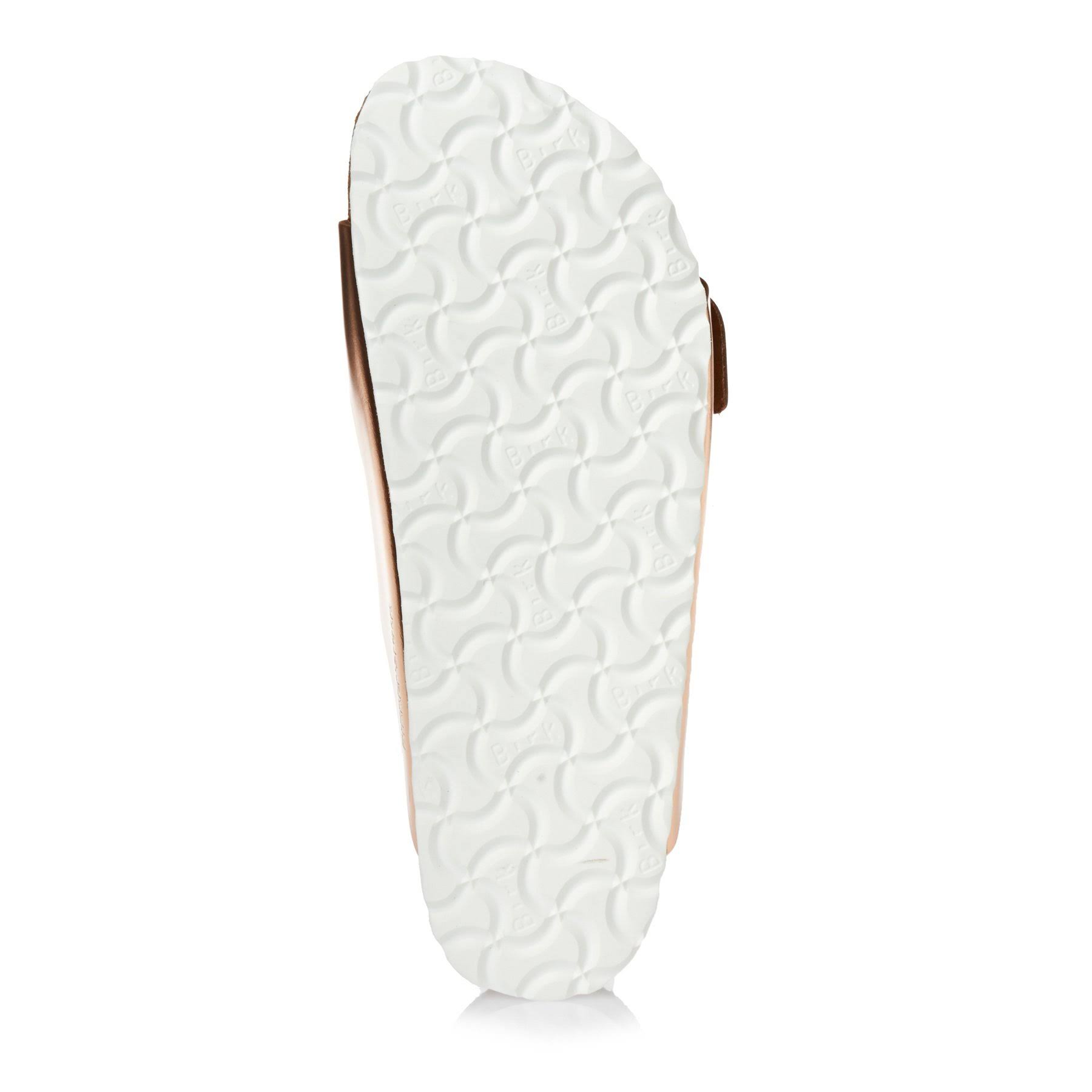 Birkenstock Arizona SFB Leather Sandals - Copper