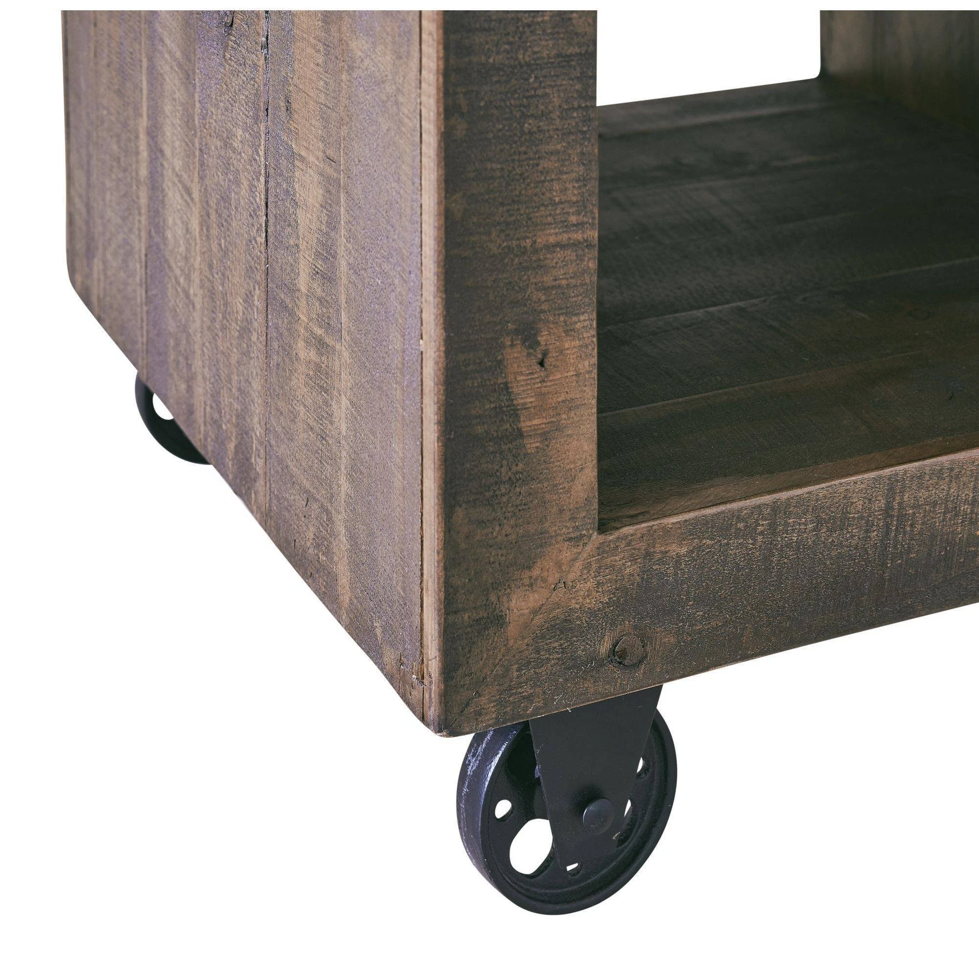 Picket House Furnishings - Jordan End Table in Latte - MAMO22ET