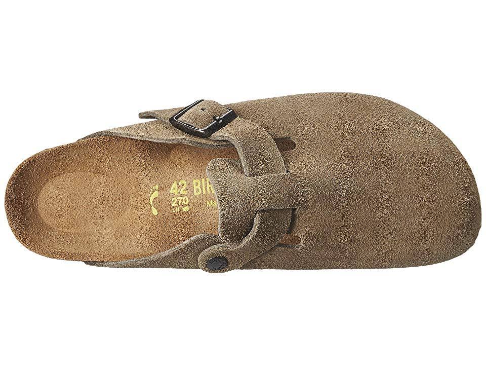 Birkenstock Boston Clog - 44 - Taupe Suede