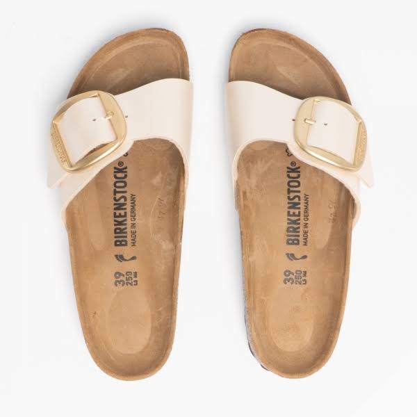 Birkenstock Madrid Big Buckle Narrow gracefull Pearl White Birkoflor 42 EU / Narrow