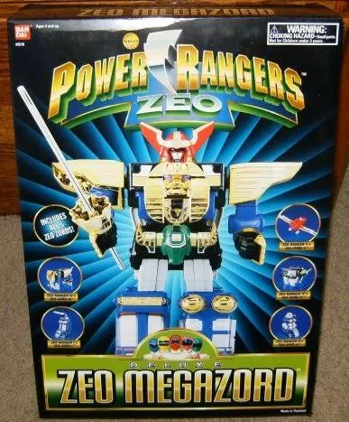 Power Rangers Deluxe Zeo Megazord Action Figure