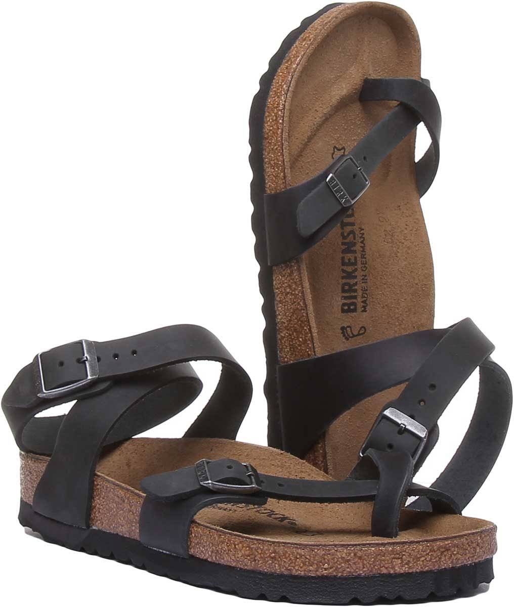 Birkenstock - YARA_OILED-LEATHER - Black / 39