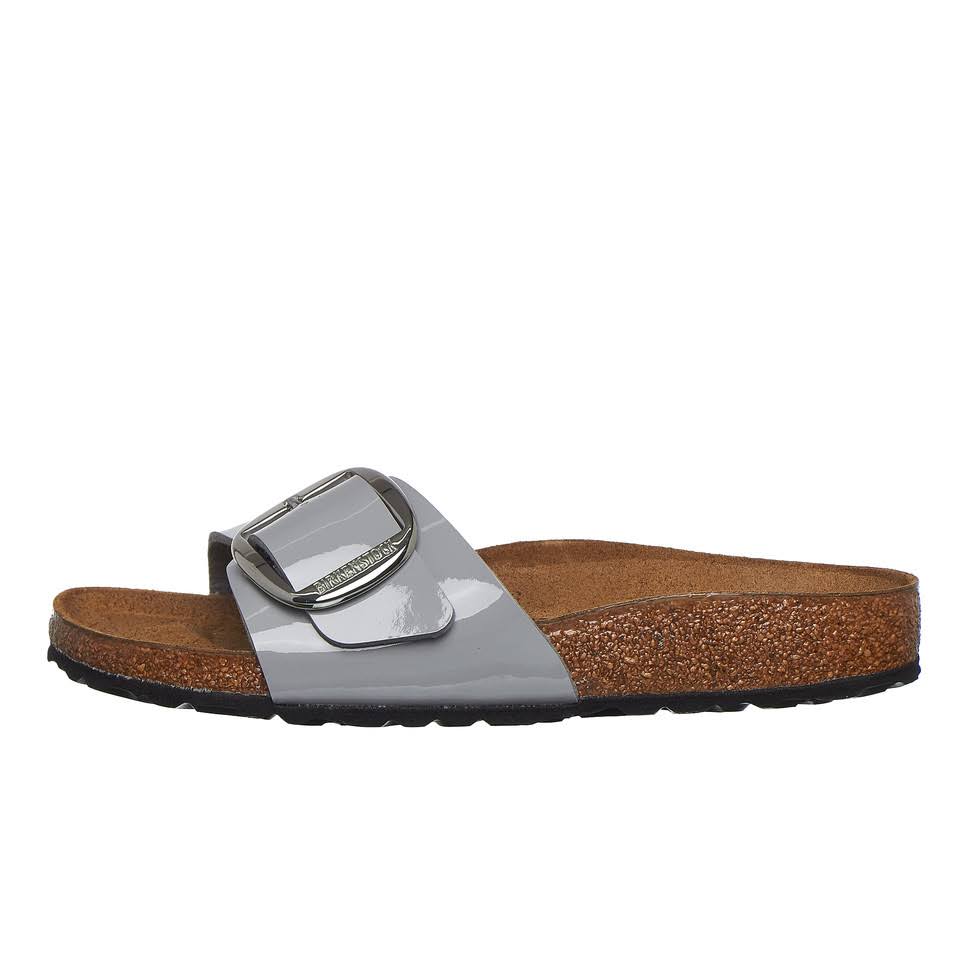 Birkenstock W Madrid Big Buckle - Patent Alloy - US 9 - Women