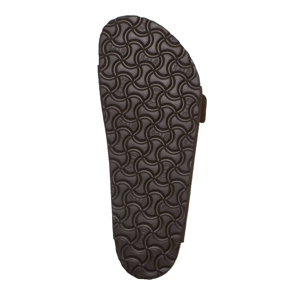 Birkenstock Men's Arizona Birko-Flor Sandal, 46 / Brown