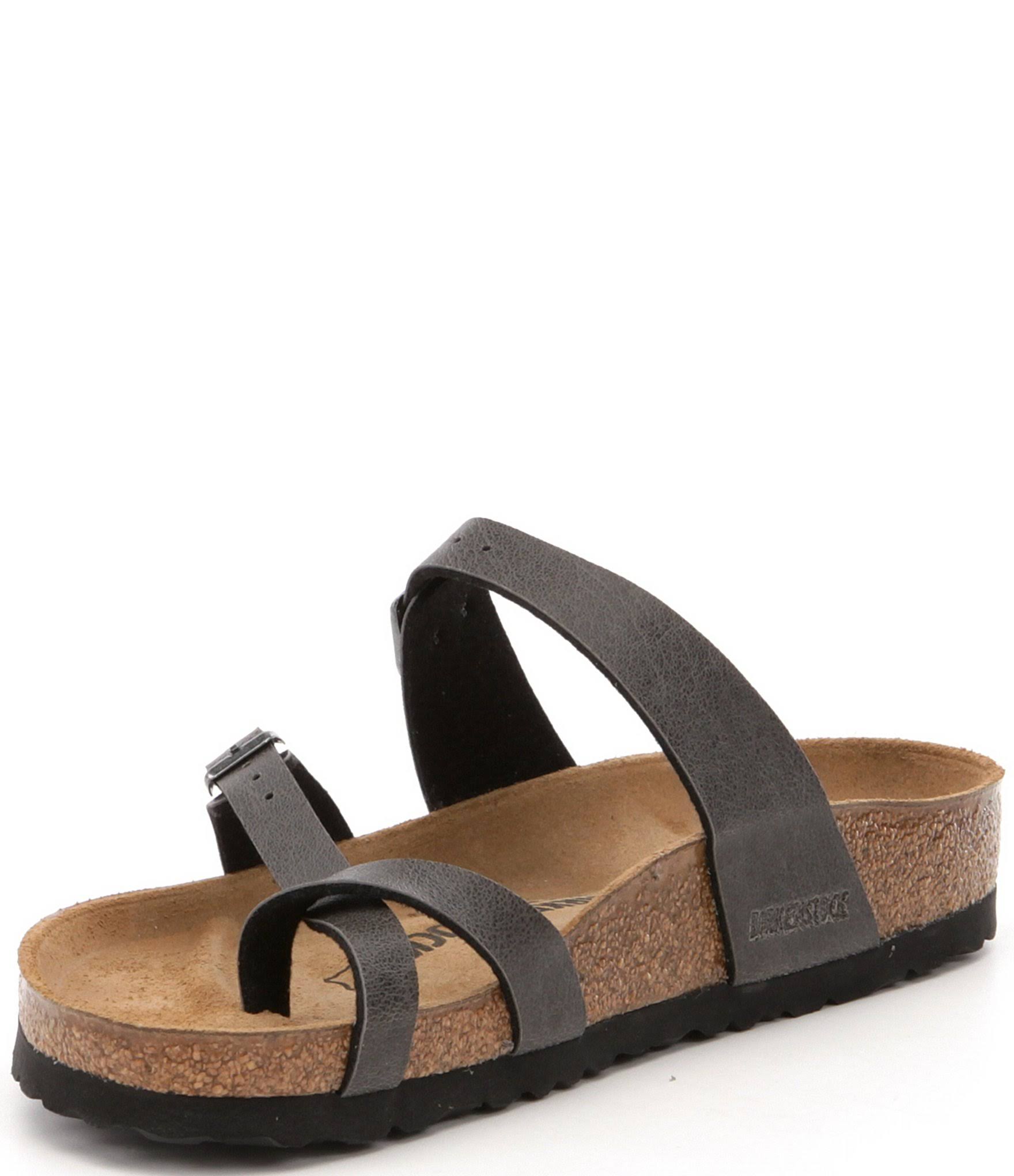Birkenstock Women's Mayari Birko-Flor Pull Up Bordeaux