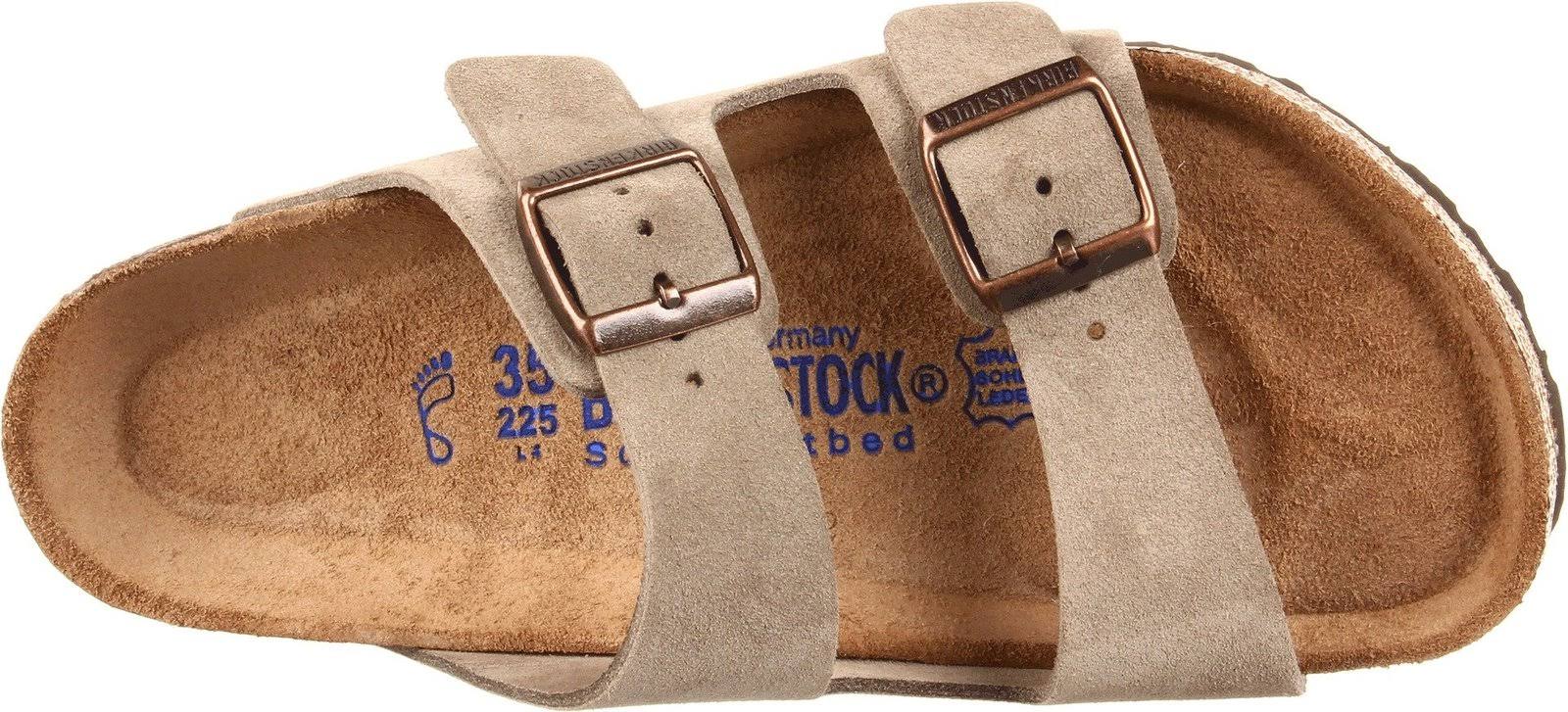 Birkenstock Arizona Soft Footbed (Taupe Suede)