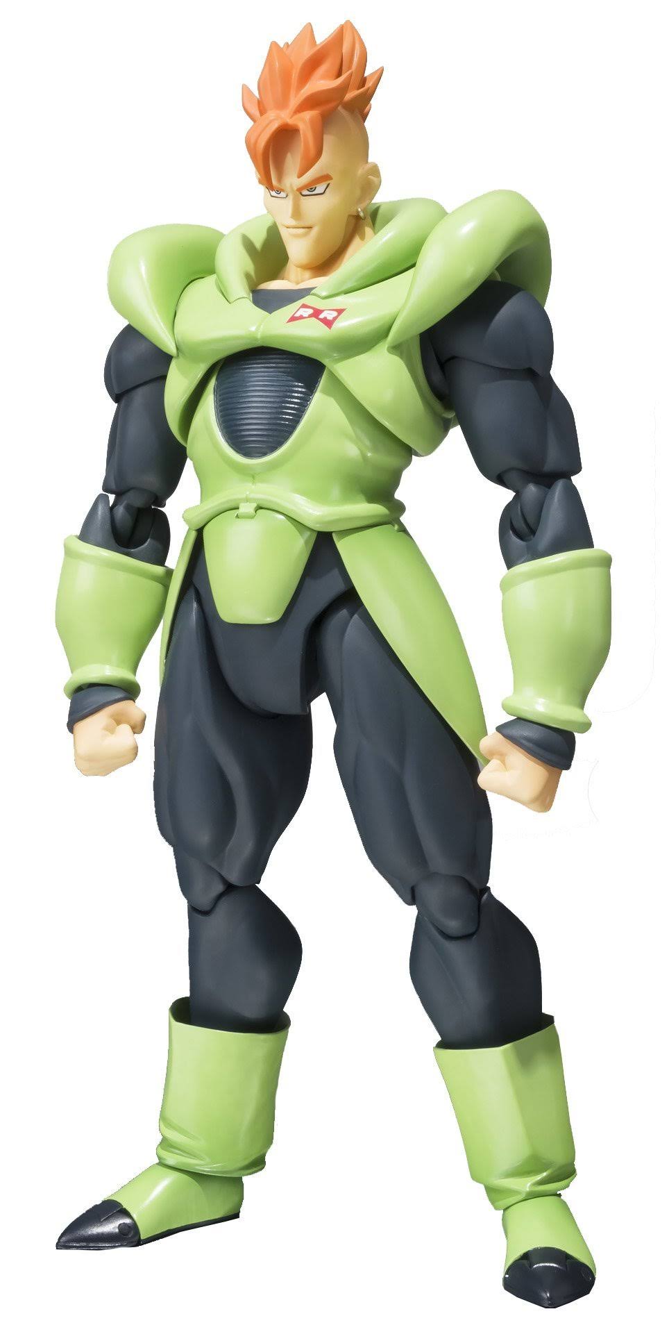 Bandai Tamashii Nations Sh Figuarts Android 16 Dragon Ball Z Action Figure