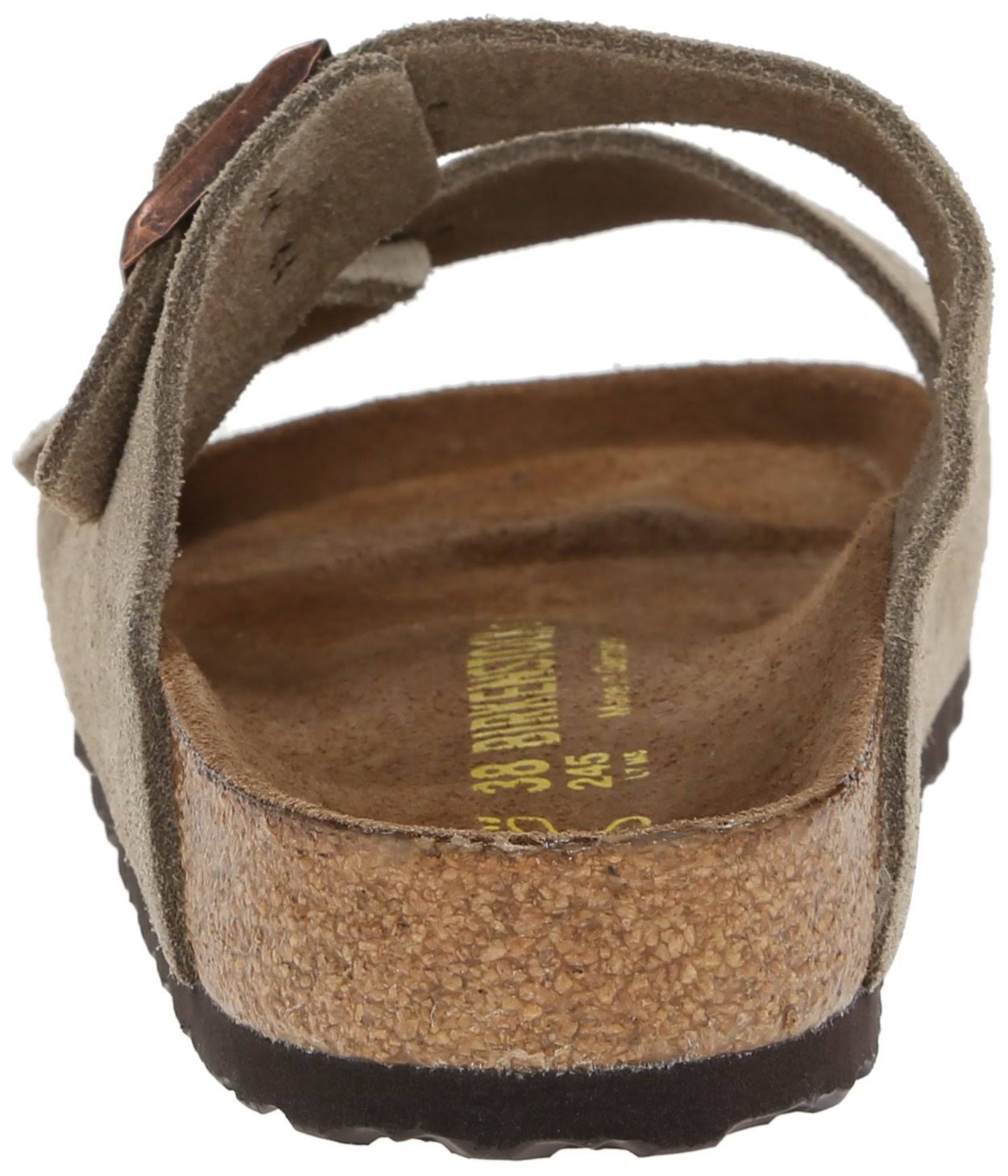 Birkenstock Womens Arizona Leather Open Toe Casual Slide Sandals
