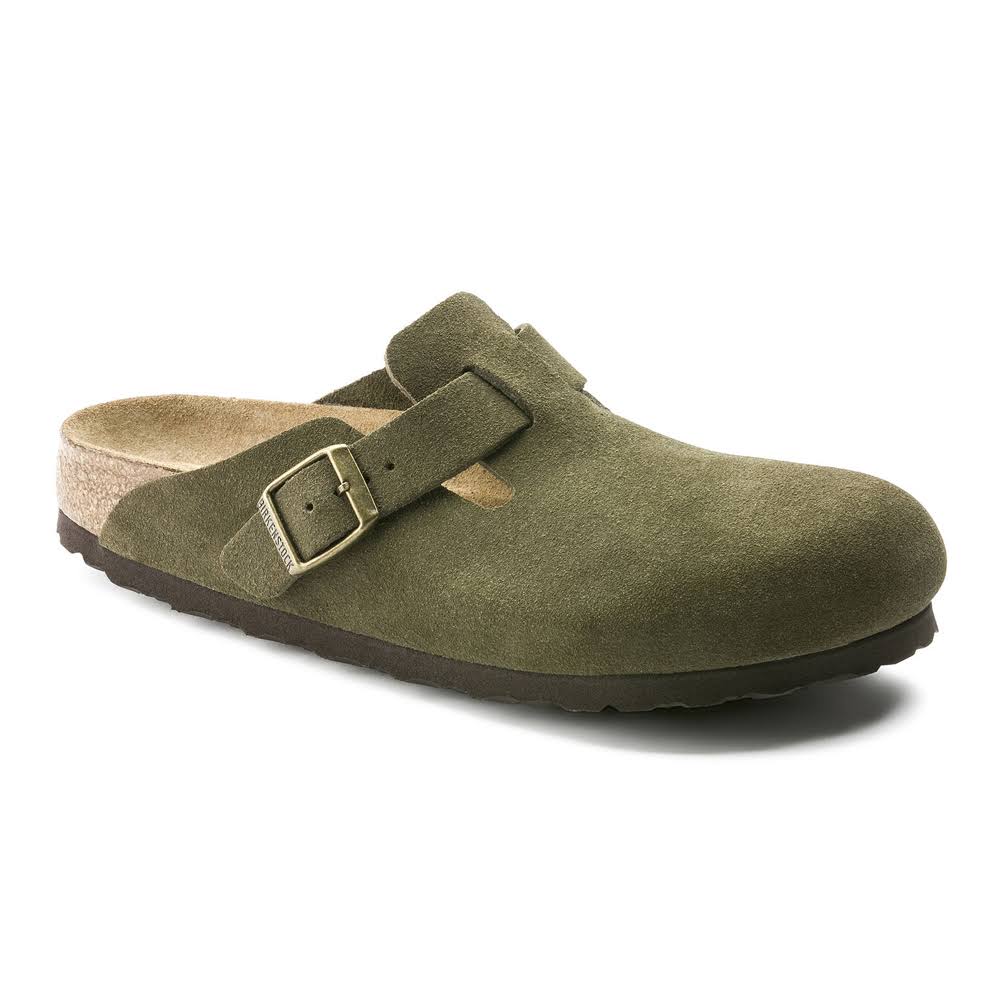 Birkenstock Women's Boston SF Clog Forest Suede 37 N