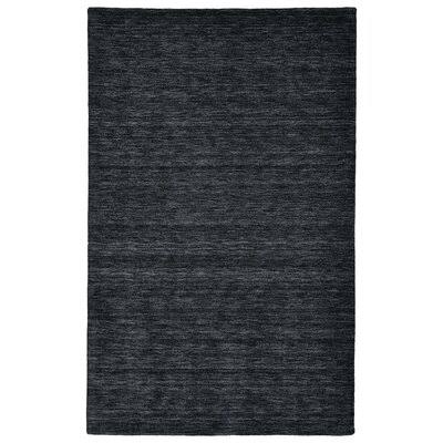 Larissa Wool Black Area Rug Brayden Studio Rug Size: Rectangle 8& x 11&