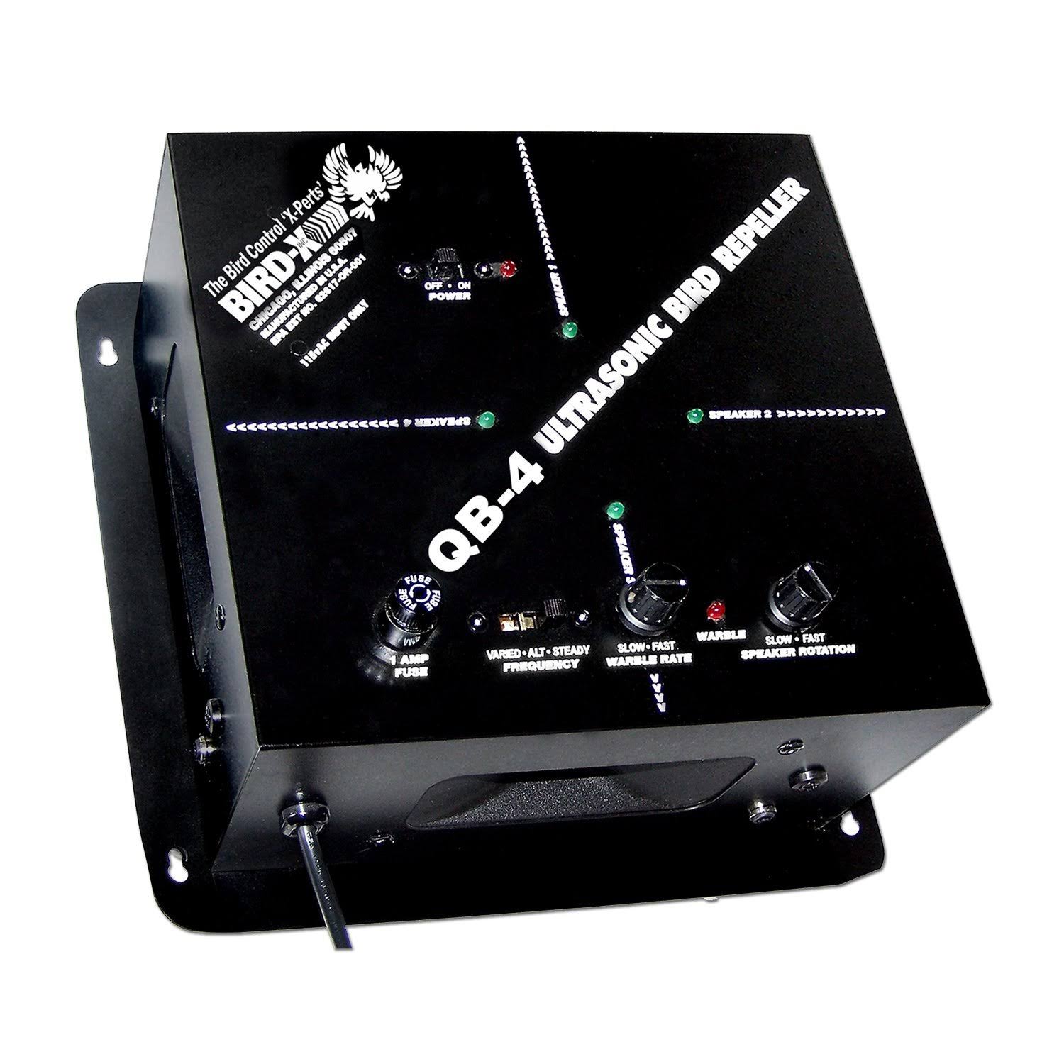 Bird-X Quadblaster Ultrasonic Bird Repeller