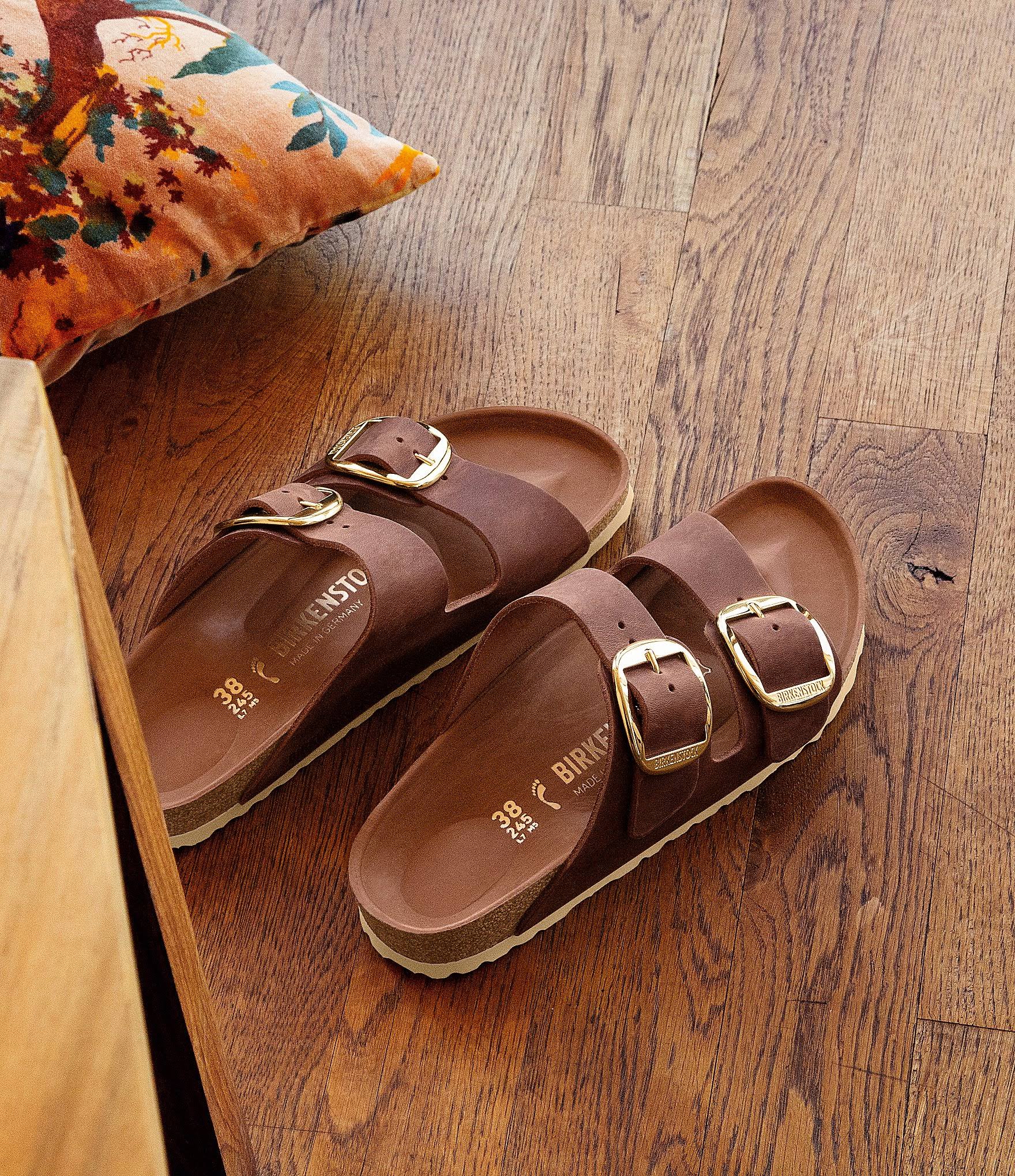 Birkenstock Women's Arizona Big Buckle Oiled Leather Black