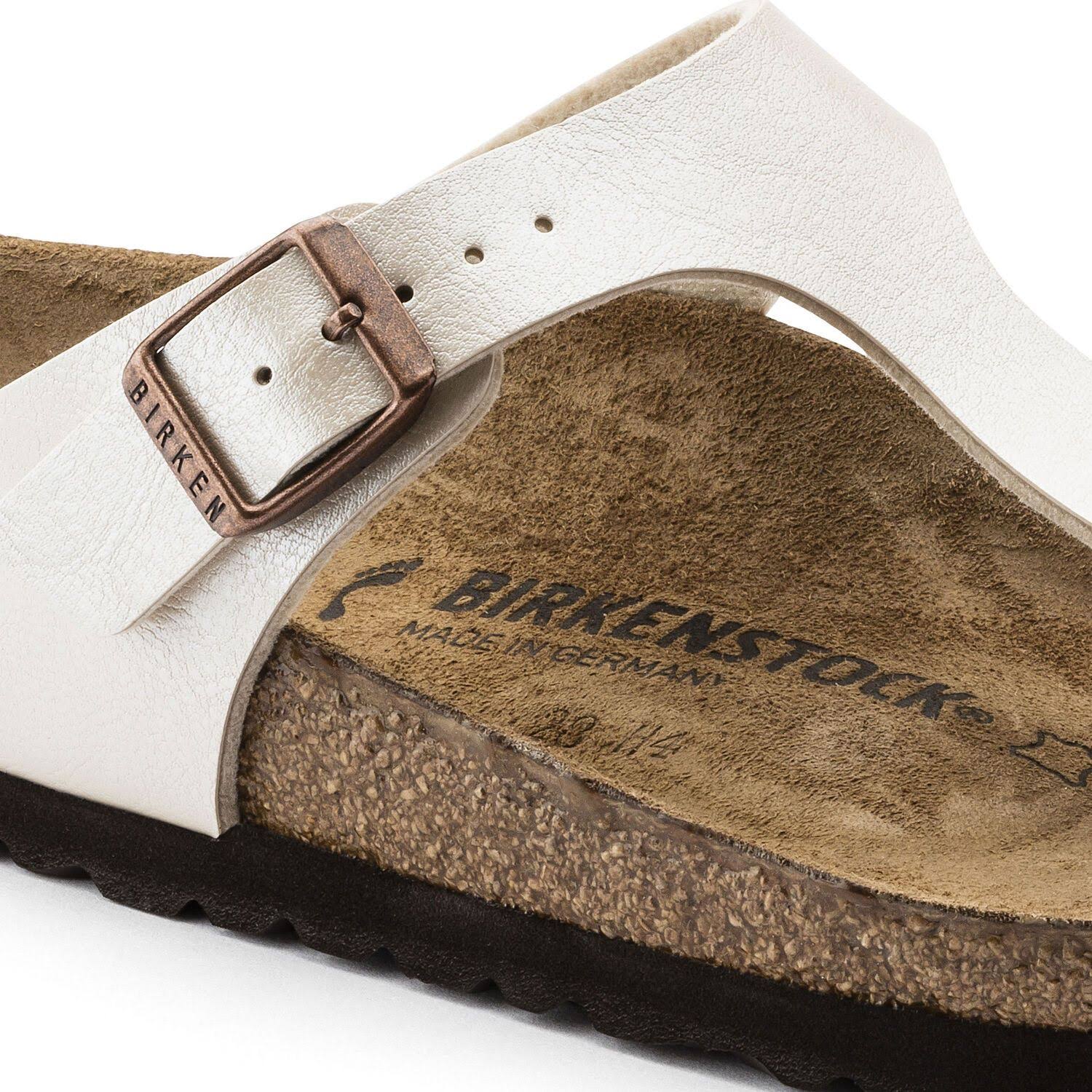 Birkenstock Women's Gizeh Sandal - 36 Narrow - Antique Lace Birko-Flor