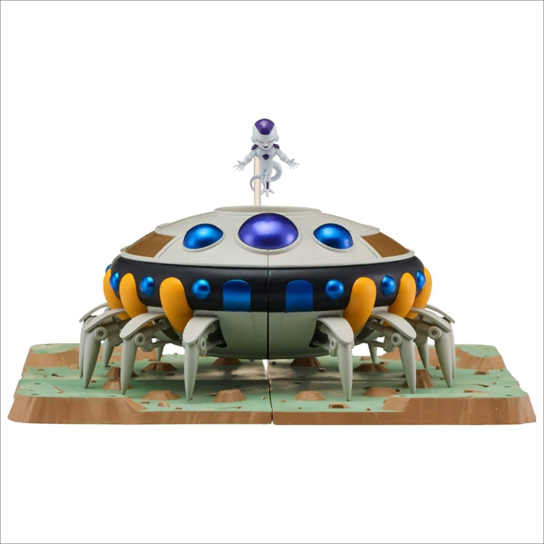 Dragon Ball Super Dragon Stars Nano Frieza and Friezas Spaceship Diorama Set