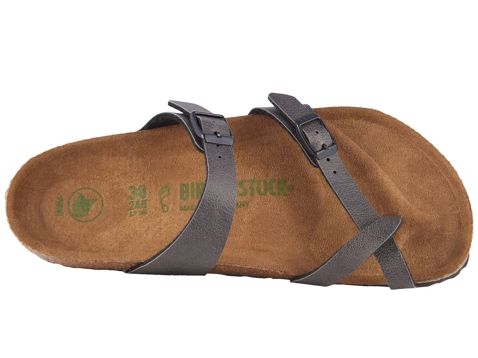 Birkenstock Women's Mayari Anthracite Vegan Birko-Flor