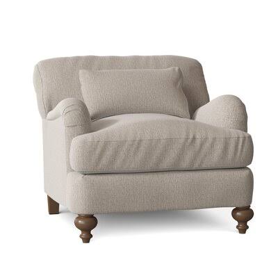 Wivenhoe 39x22 W Armchair Birch Lane Body Fabric: Sustain Dursky Linen