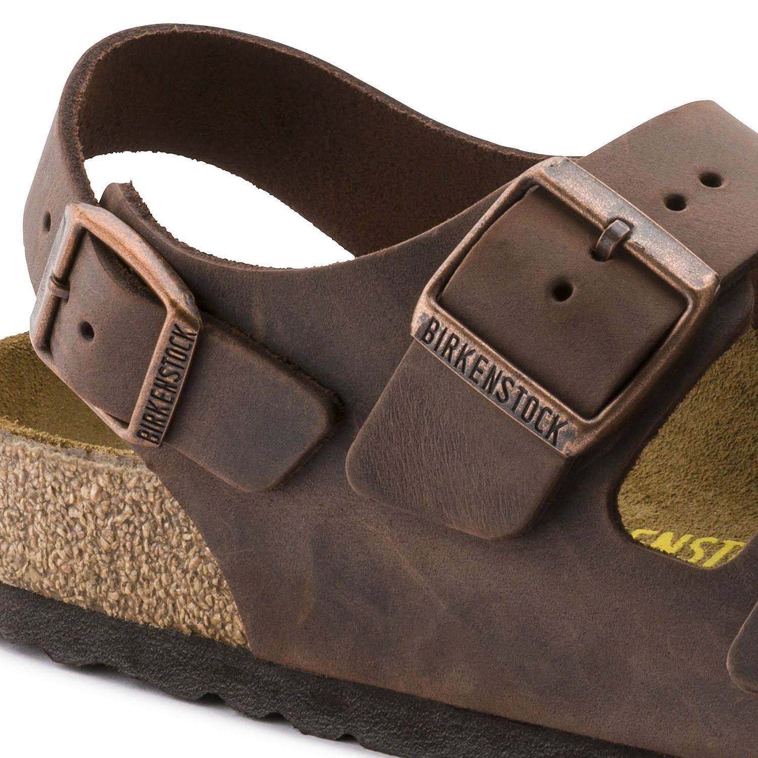 Birkenstock Milano Sandal - 46 - Habana Oiled Leather