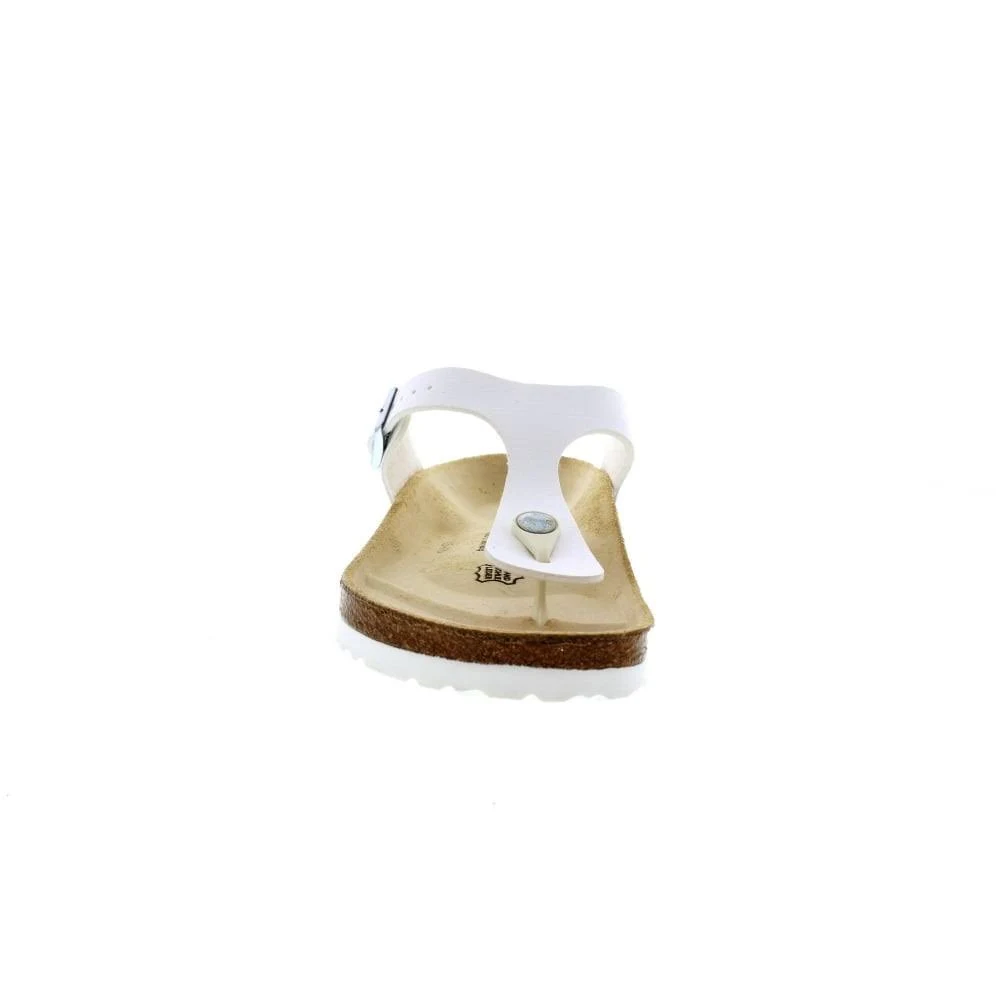 Birkenstock Gizeh Birko-Flor Sandal, 42 / White