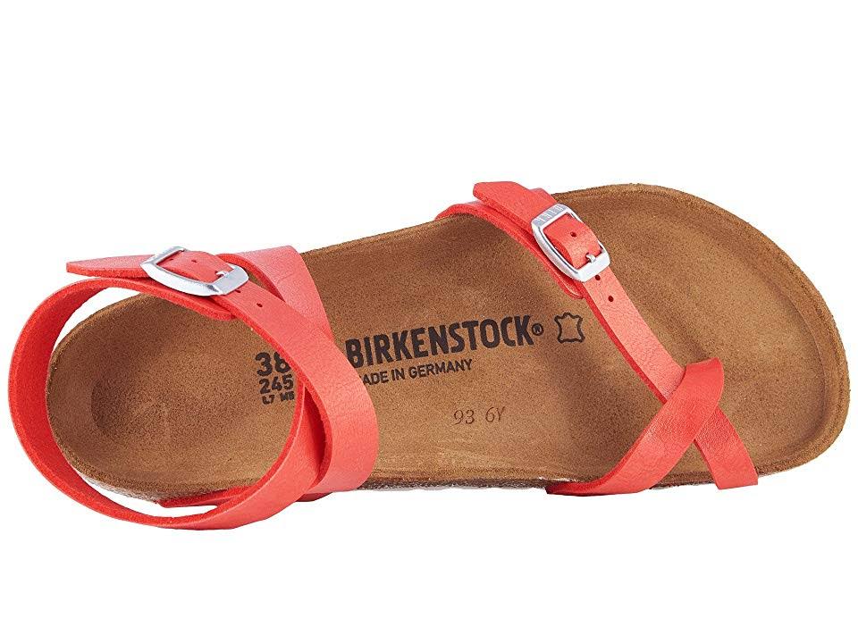 Birkenstock Yara Graceful Hibiscus Red 1008848 Regular Fit US 7 8 EU 38 39 - EU 39 Normal