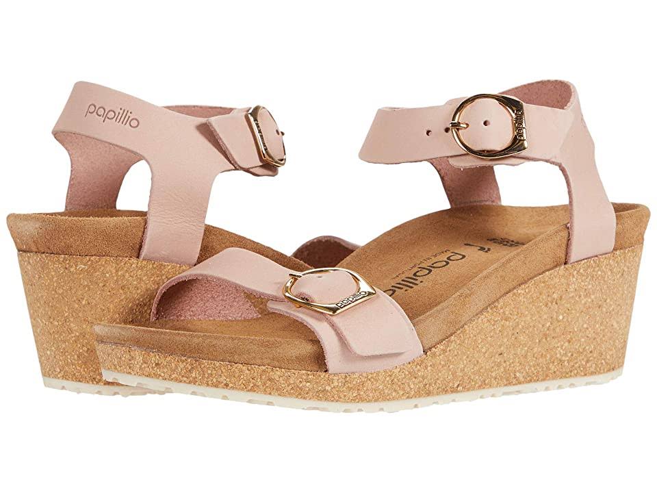 Birkenstock Women's Soley Sandal - 40 Narrow - Soft Pink Nubuck