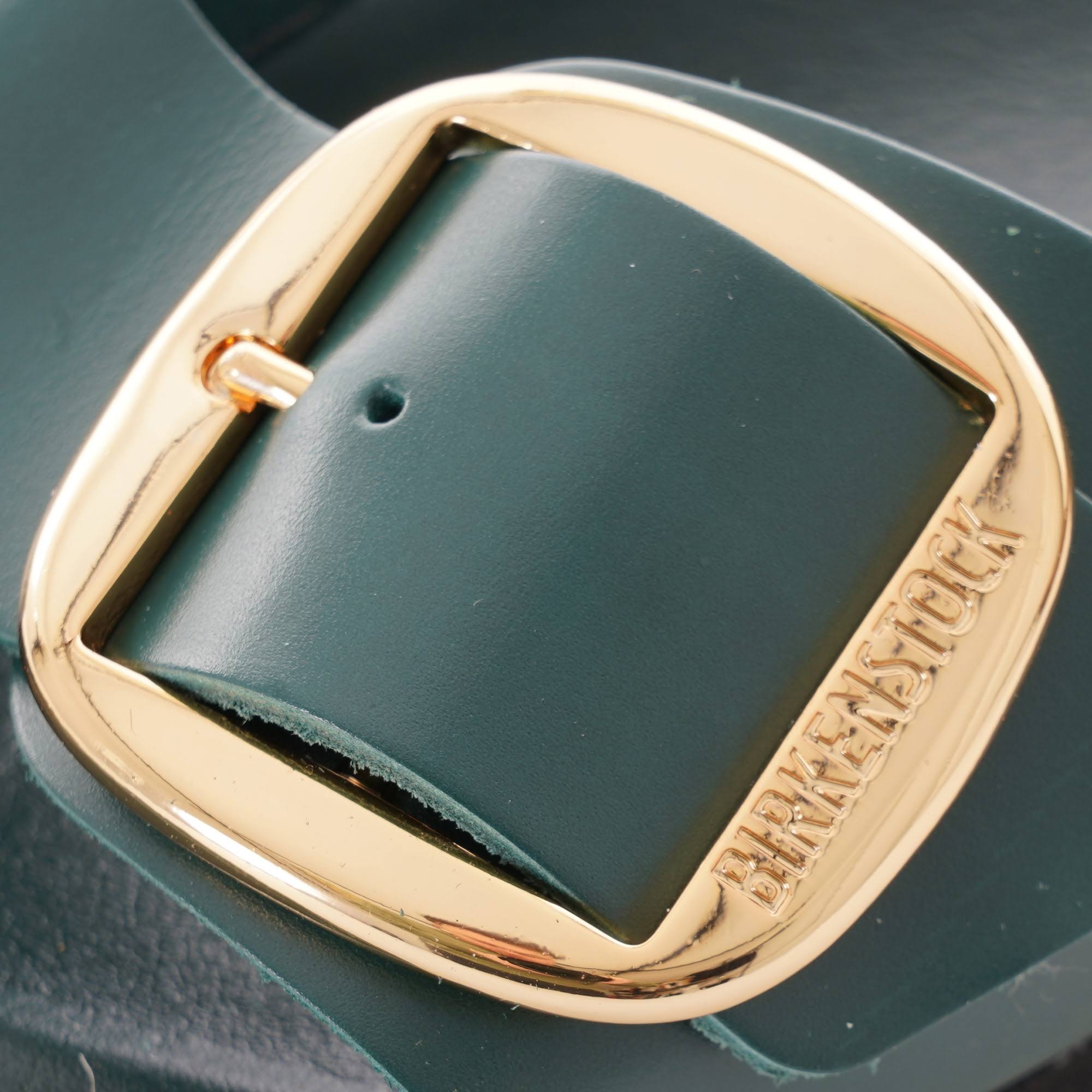 Birkenstock Clogs Green Madrid Big Buckle 3.5 Women / EU 41 / Green