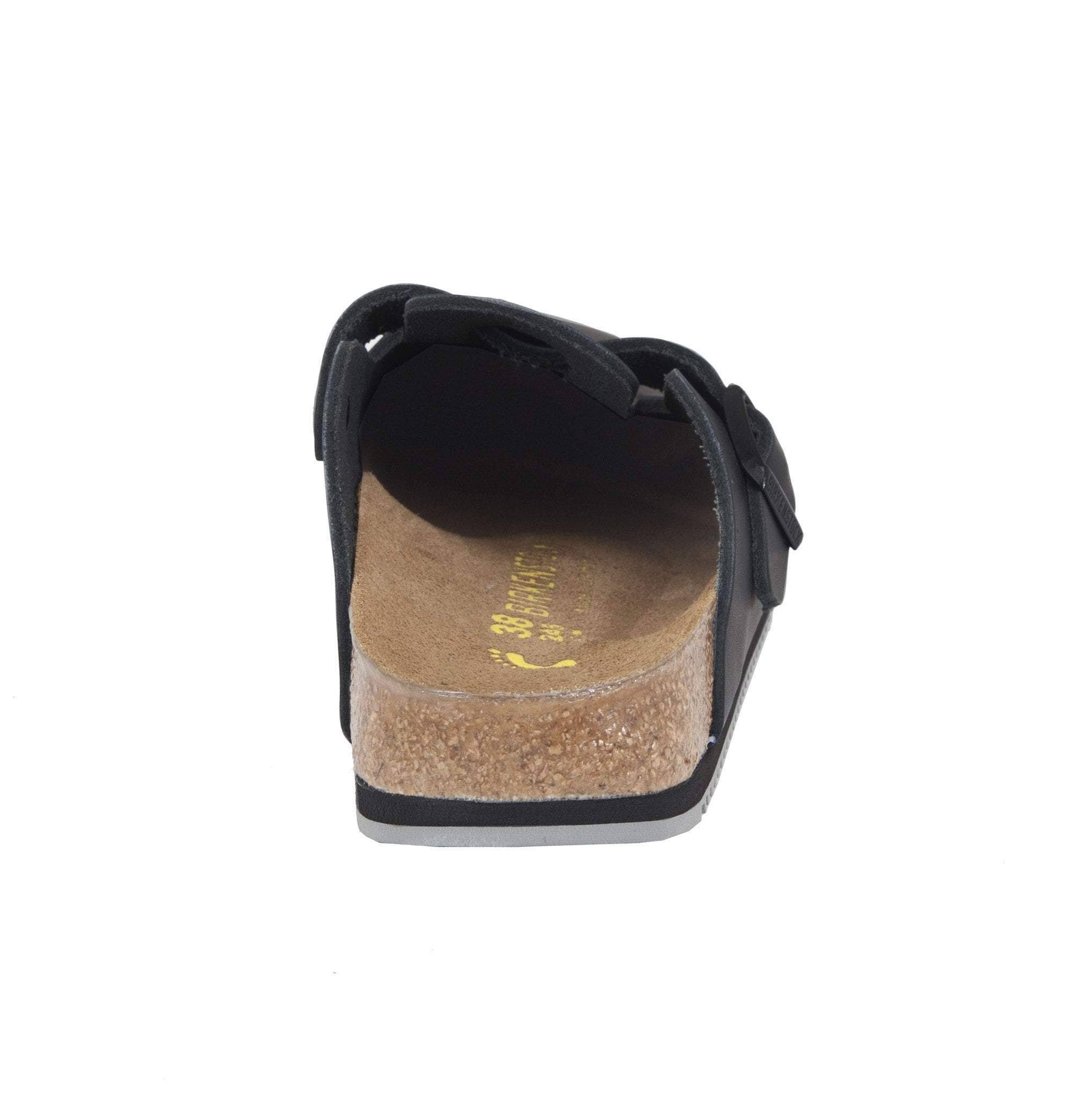 Birkenstock Boston Super Grip Black Leather / 37 / Regular