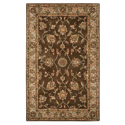Selina Oriental Handmade Tufted Wool Grey Area Rug Birch Lane Rug Size: Rectangle 8& x 10&