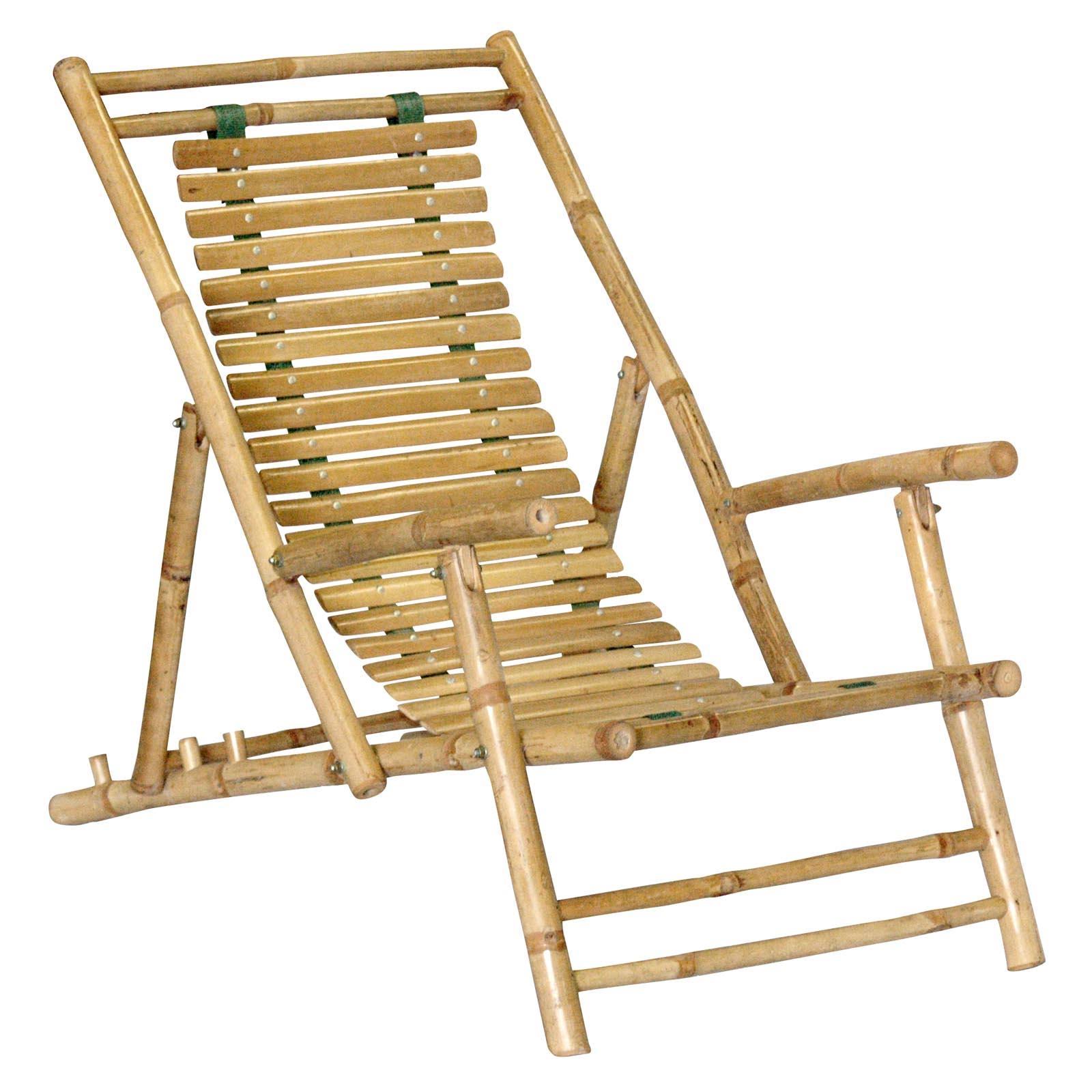 Bamboo 54 Bamboo Recliner Chairs - Set of 2