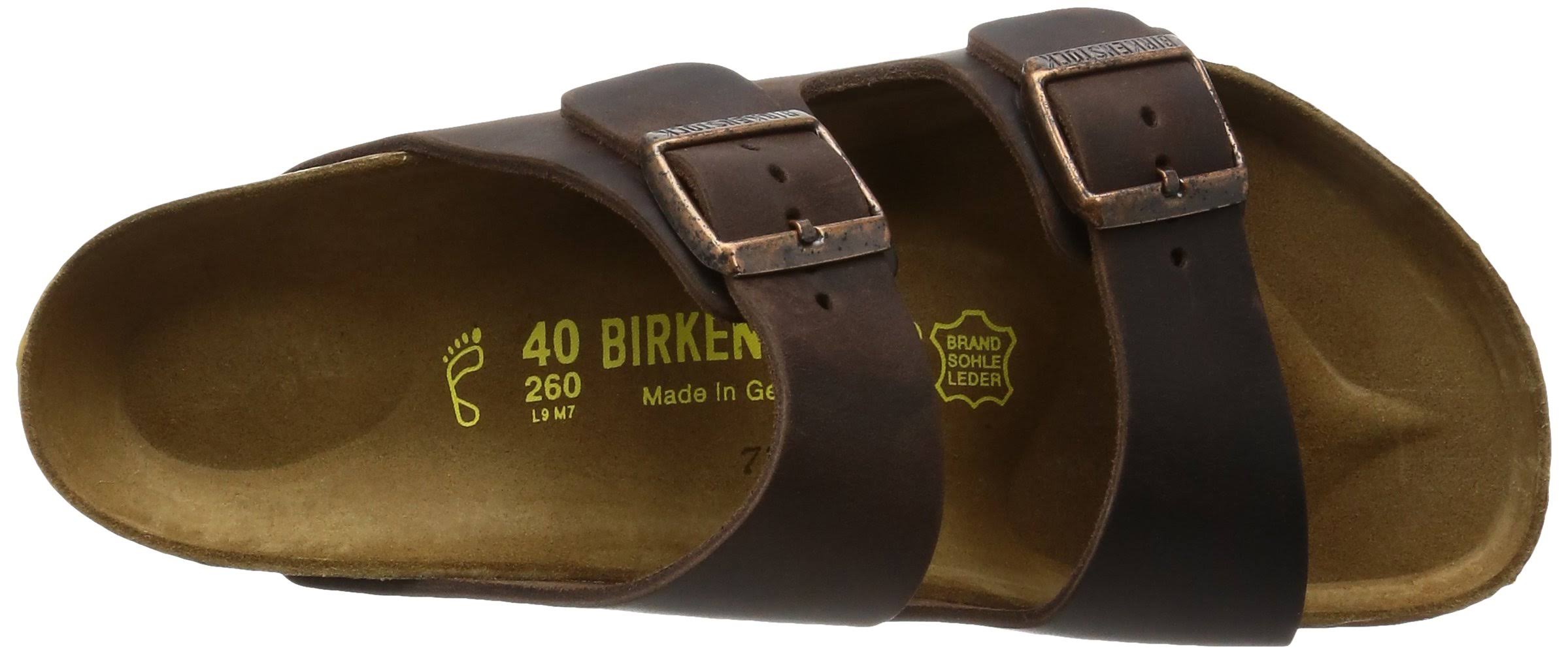 Birkenstock Leather Arizona Sandals - Habana