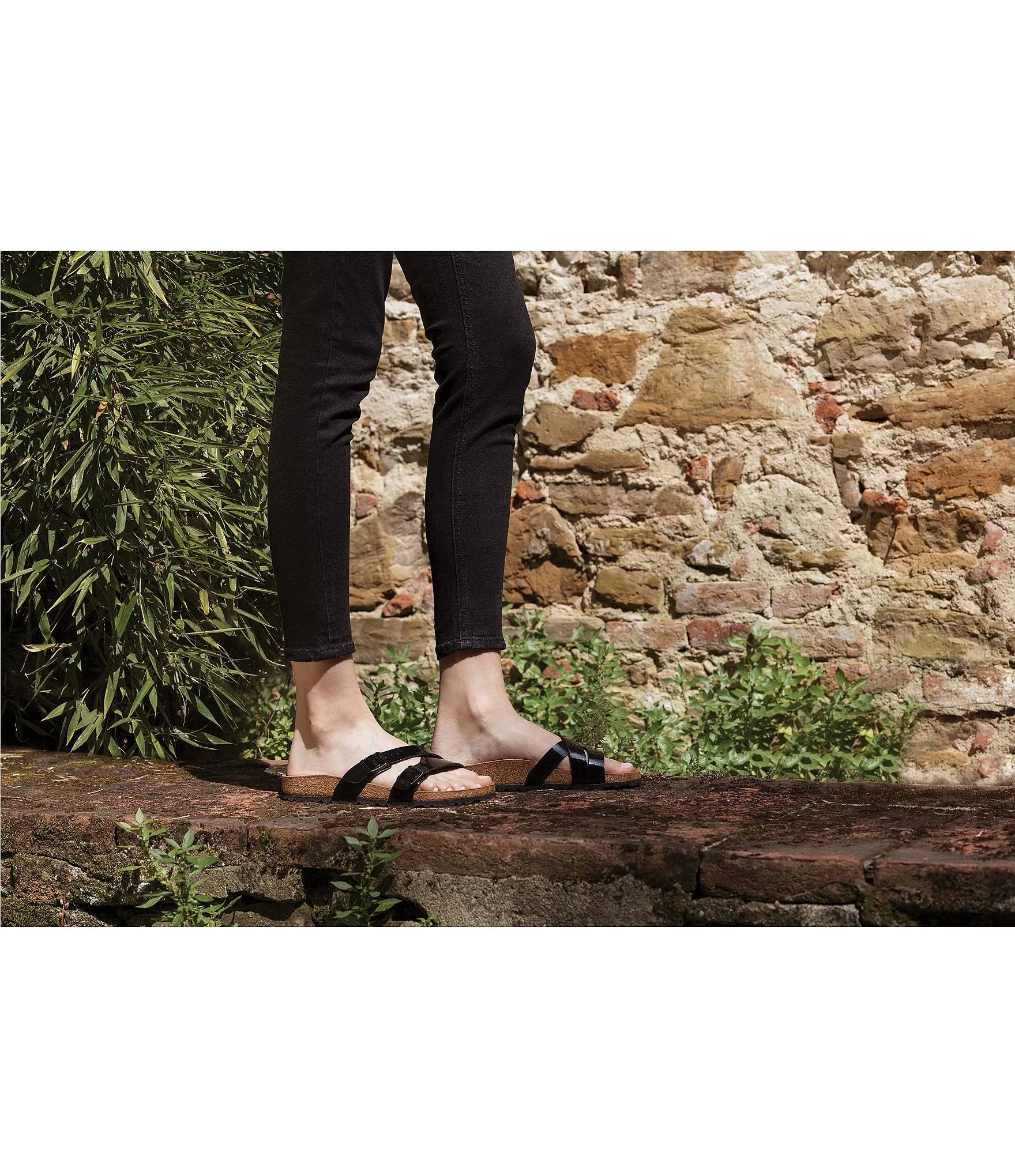 Birkenstock Women's Yao Birko-Flor Patent Black