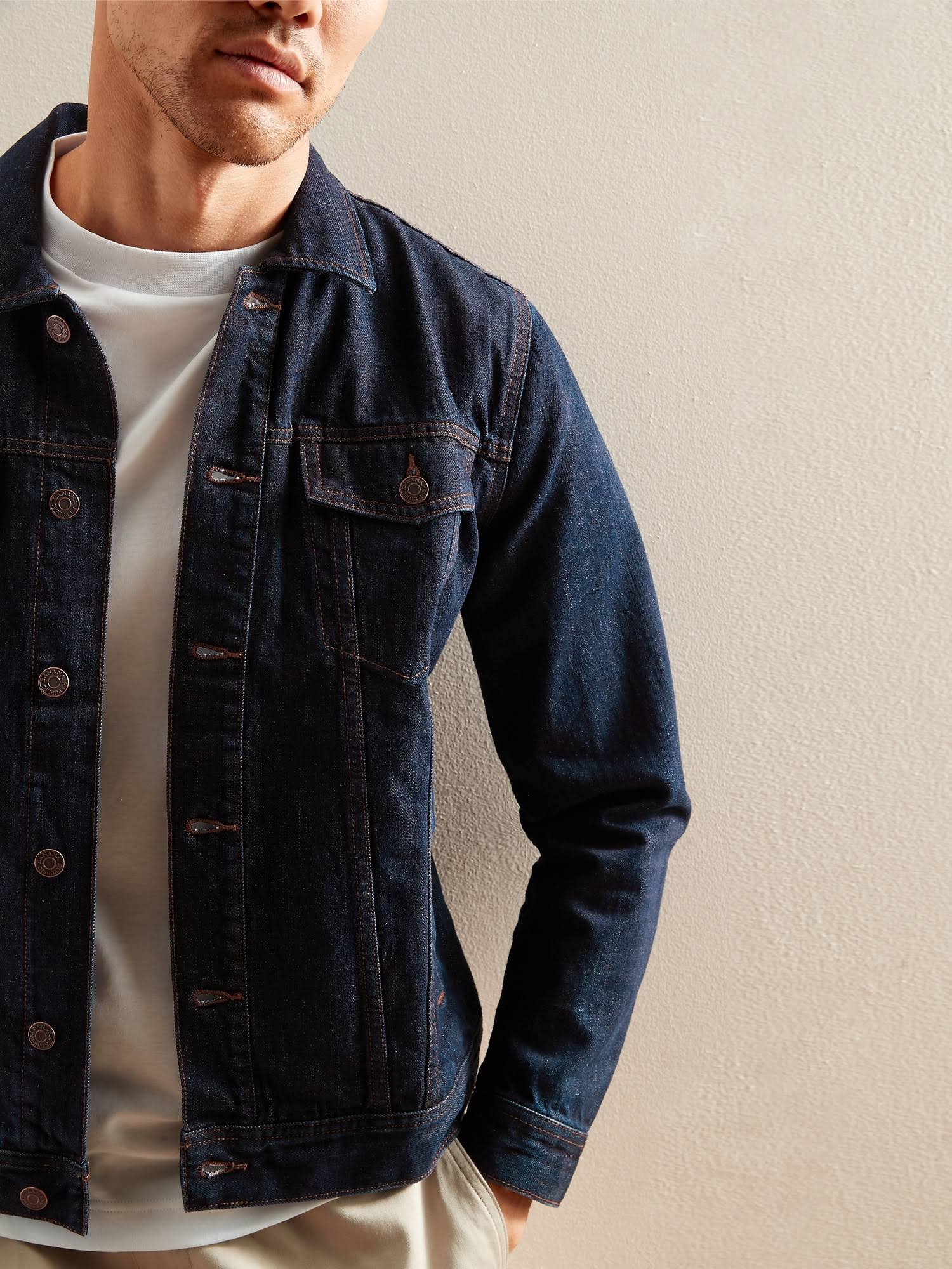 men's Denim Jacket Denim