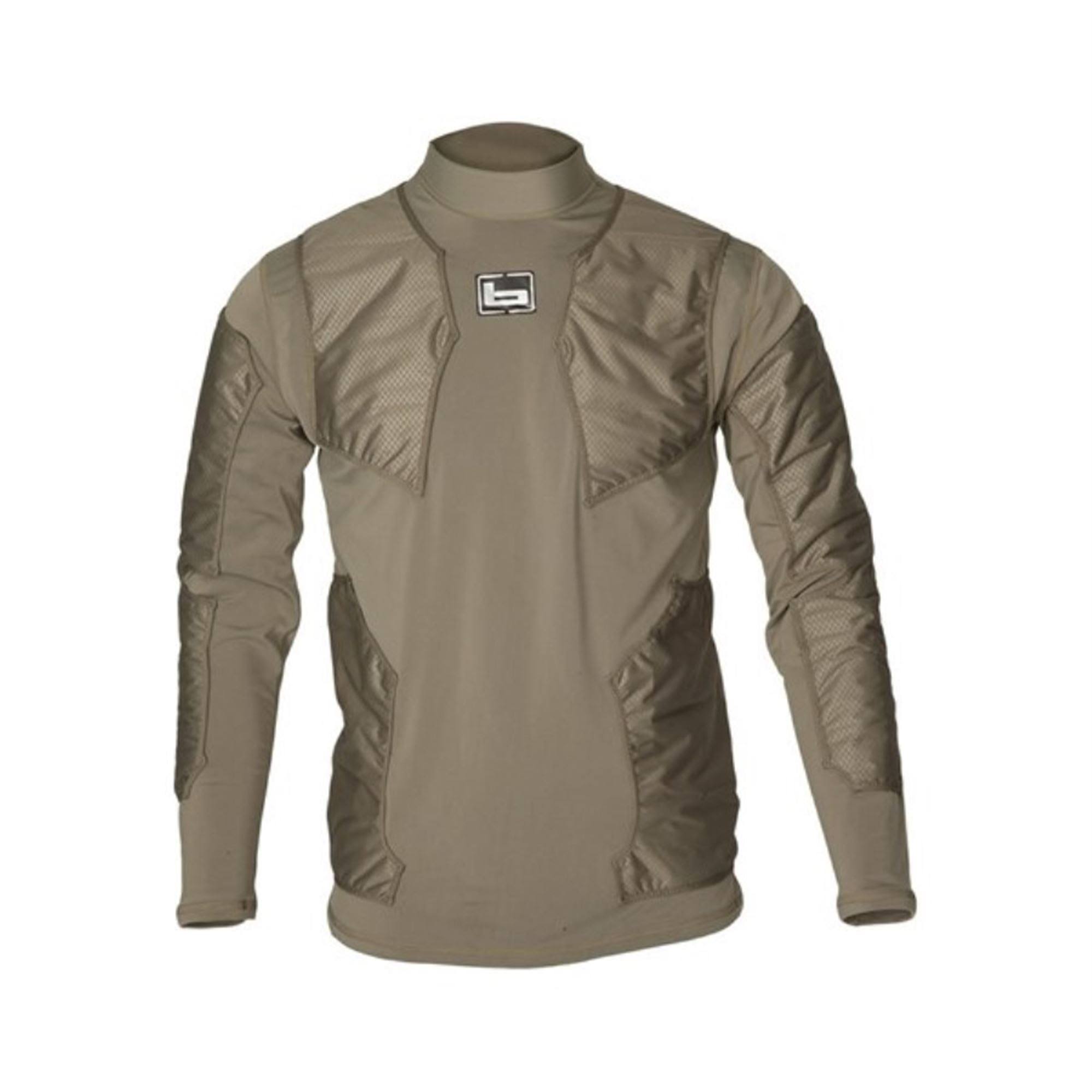 Banded Base Layer Top - Spanish Moss