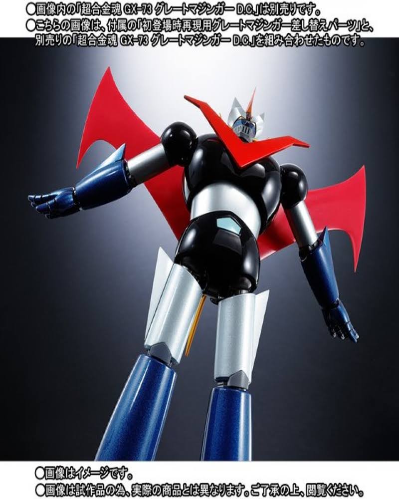 Bandai 56915figurine gx-70d Mazinger Z Damaged Dynamic