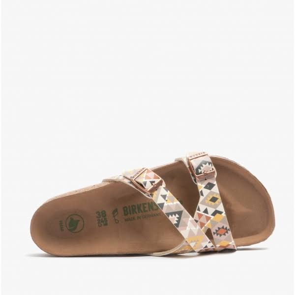 Birkenstock Women's Yao Balance Birko-Flor Sandals Ethno Mocha 7.5