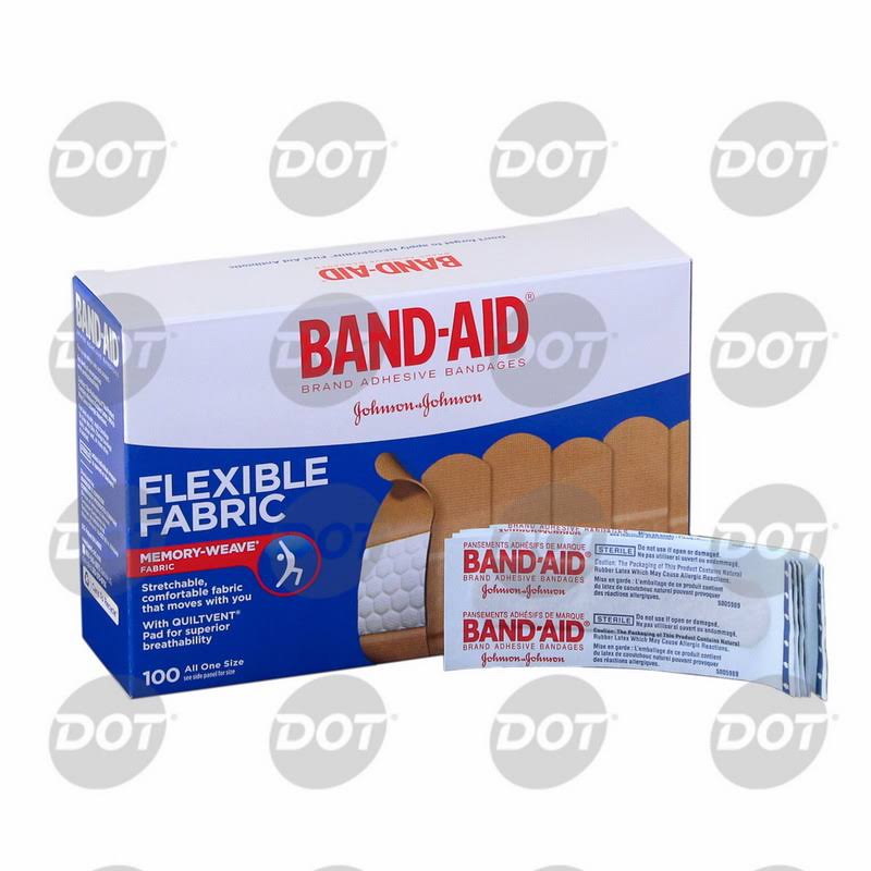 Band-Aid Flex Pack Bandages, 100 Count (12 Pack)